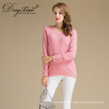 China-Lieferant Mongolische Frauen Cashmere Knitwears Pullover Pullover mit schneller Lieferung